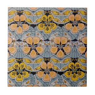 Azulejo De Cerâmica Design #10 @ VictoriaShaylee de Nouveau da arte