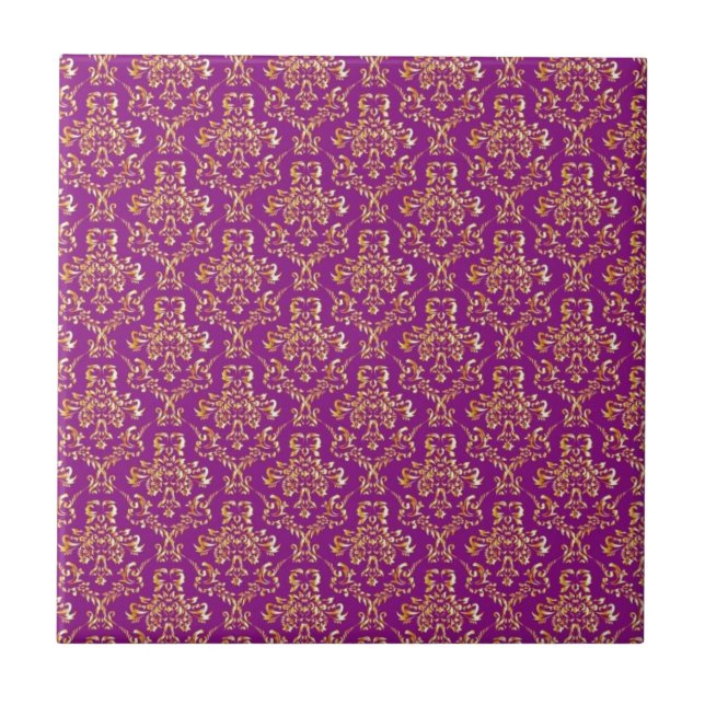 Azulejo De Cerâmica Design à moda elegante (Frente)