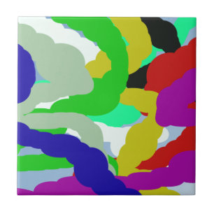Azulejo De Cerâmica design abstrato colorido 64329