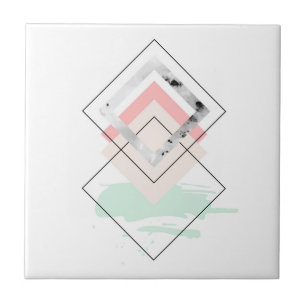 Azulejo De Cerâmica Design abstrato geométrico