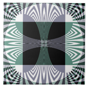 Azulejo De Cerâmica Design abstrato intrincado e elegante