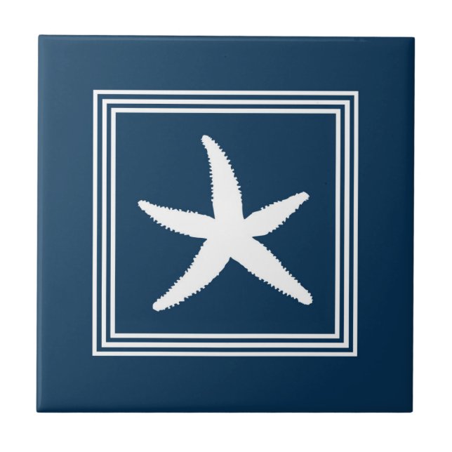 Azulejo De Cerâmica Design aquático (Frente)