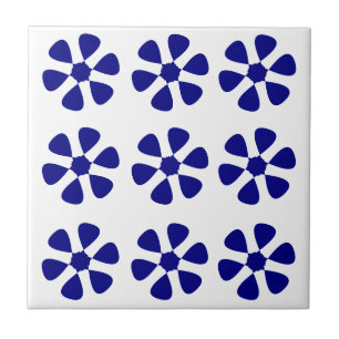 Azulejo De Cerâmica Design azul