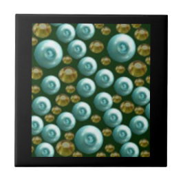 Azulejo De Cerâmica Design azul-iraquiano