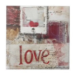 Azulejo De Cerâmica Design Burgundy Série 6