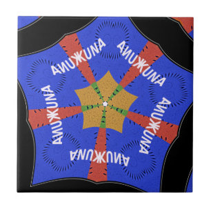 Azulejo De Cerâmica Design da África Tribal: Hakuna Matata