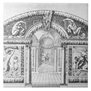 Azulejo De Cerâmica Design da gruta "dos jardins de Wilton", publis