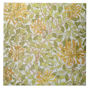 Azulejo De Cerâmica Design da "madressilva", 1883