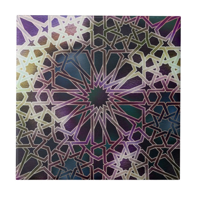 Azulejo De Cerâmica Design de Alhambra (Frente)