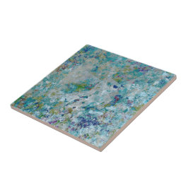 Azulejo De Cerâmica Design de Arte Abstrata Original Moderno Único