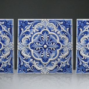 Azulejo De Cerâmica Design de Cerâmica com Padrão Safira Lisboa