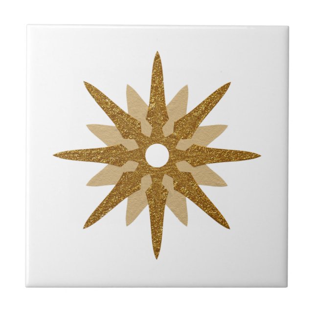 Azulejo De Cerâmica Design de cerâmica moderno de meados do século com (Frente)