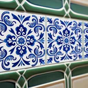 Azulejo De Cerâmica Design de Cerâmica Talavera Safira Lisboa