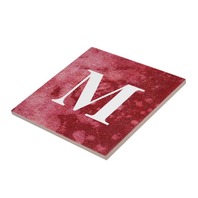 Azulejo De Cerâmica Design de Denim Lavado #10 @ Emporio Moffa (Lateral)