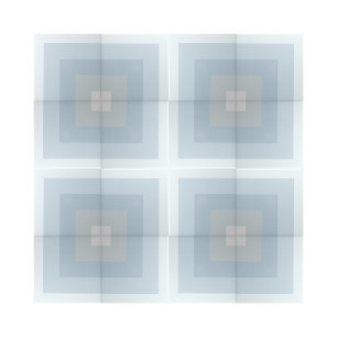 Azulejo De Cerâmica Design de Forma Quadrada Simples de Sombras Azuis