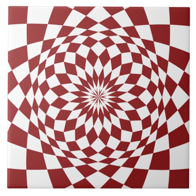 Azulejo De Cerâmica Design de Interiores Abstrato (Frente)
