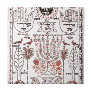 Azulejo De Cerâmica Design de Kabbalah