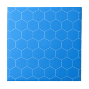 Azulejo De Cerâmica Design de mosaico geométrico elétrico de hexágono
