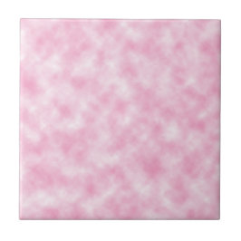 Azulejo De Cerâmica Design de Nuvens Rosa criadas