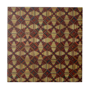 Azulejo De Cerâmica Design de Patchwork do ananás