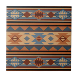 Azulejo De Cerâmica Design do sudoeste da Adobe Cinza Castanho Padrão 
