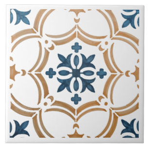 Azulejo De Cerâmica Design floral colorido