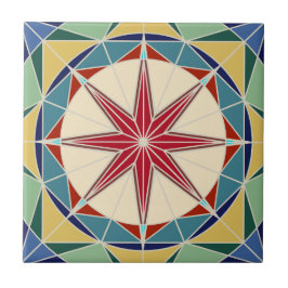 Azulejo De Cerâmica Design geométrico colorido