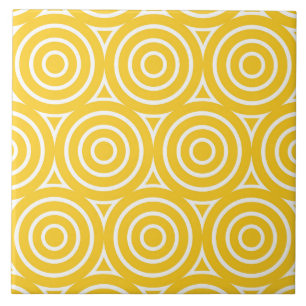 Azulejo De Cerâmica Design Geométrico do Estilo Retro