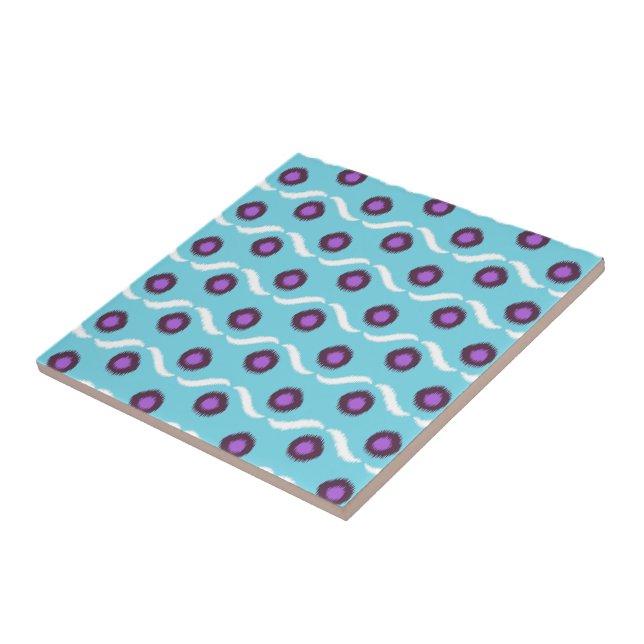 Azulejo De Cerâmica Design Ikat nº 9 @ Emporio Moffa (Lateral)