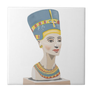 Azulejo De Cerâmica Design lindo de Nefertiti