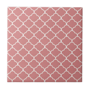 Azulejo De Cerâmica Design marroquino rosa em Emporiomoffa