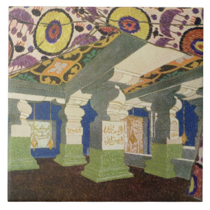 Azulejo De Cerâmica Design oriental do cenário (litho) da cor 2