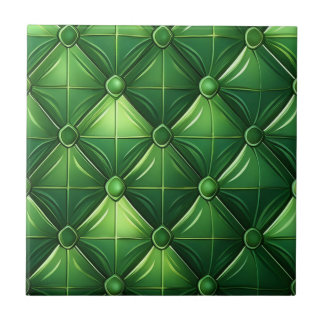 Azulejo De Cerâmica Design verde tufado