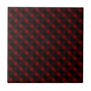 Azulejo De Cerâmica Design vermelho do abstrato do papel de parede de