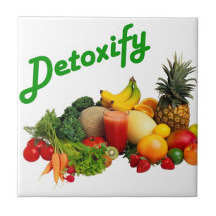 Azulejo De Cerâmica Desintoxicação de Frutas e Legumes