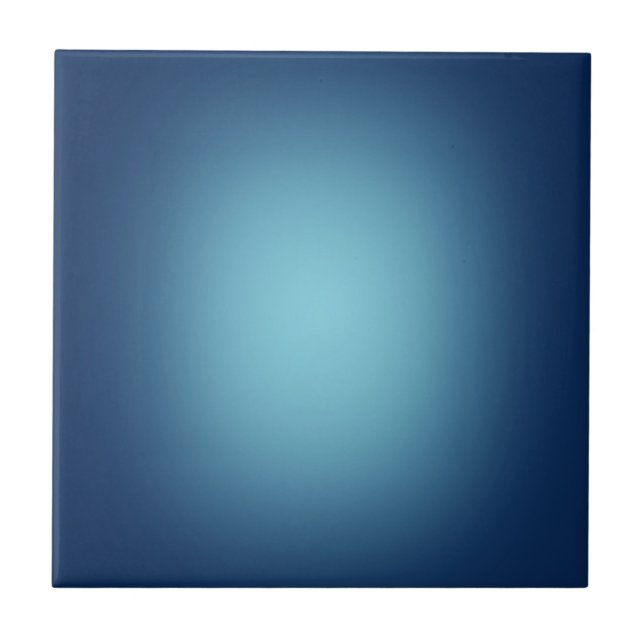 Azulejo De Cerâmica Destaque branco em azul (Frente)