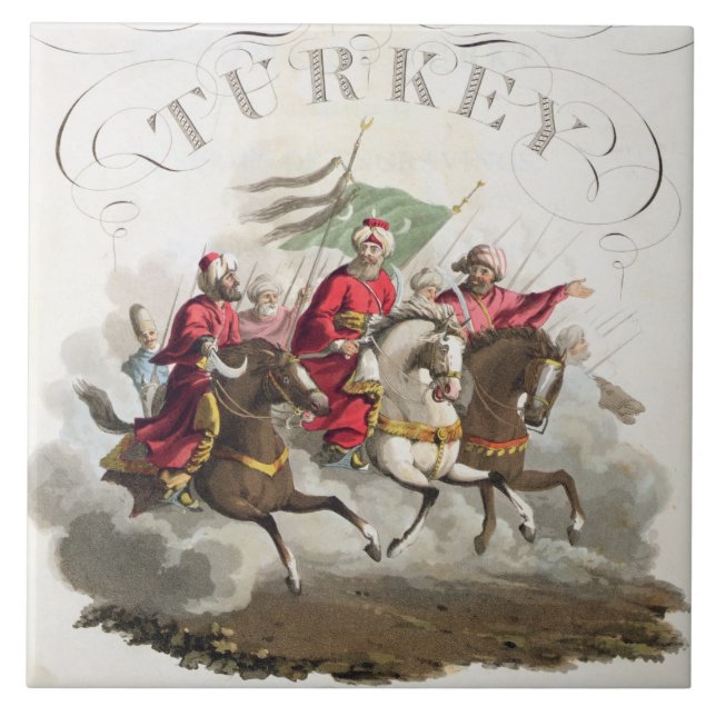 Azulejo De Cerâmica Detalhe de frontispício, 'dos trajes do Variou (Frente)