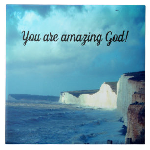 Azulejo De Cerâmica Deus incrível