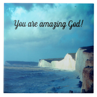 Azulejo De Cerâmica Deus incrível