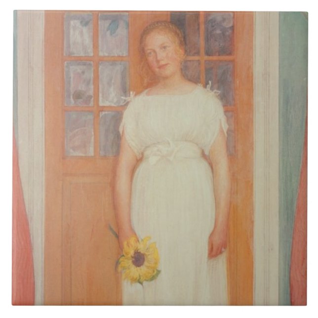 Azulejo De Cerâmica Dezessete (Frente)