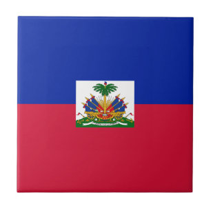 Azulejo De Cerâmica d'Haïti de Drapeau - bandeira de Haiti
