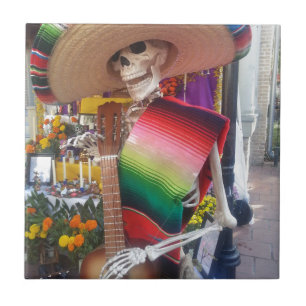 Azulejo De Cerâmica Dia do morto