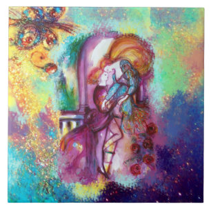 Azulejo De Cerâmica Dia dos Namorados Românticos de ROMEO E JULIETA