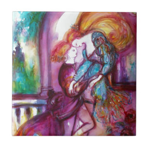 Azulejo De Cerâmica Dia dos Namorados Românticos de ROMEO E JULIETA