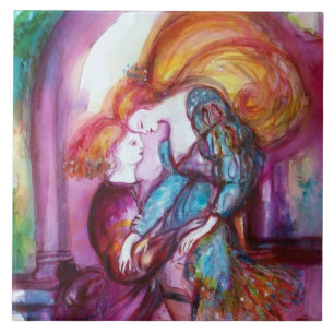 Azulejo De Cerâmica Dia dos Namorados Românticos de ROMEO E JULIETA