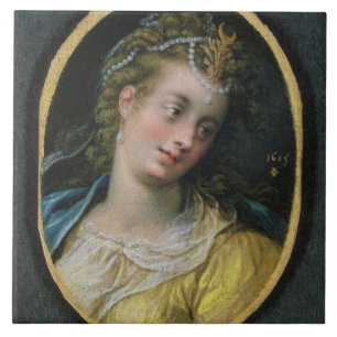 Azulejo De Cerâmica Diana, 1615
