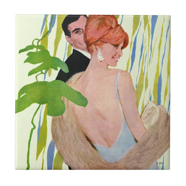 Azulejo De Cerâmica Dinheiro em sua mente (Frente)