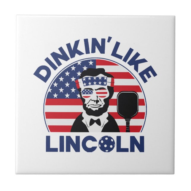 Azulejo De Cerâmica Dinkin Como Lincoln (Frente)