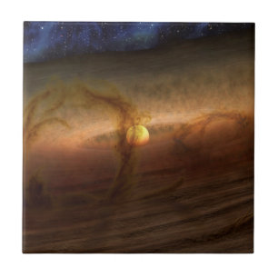 Azulejo De Cerâmica Discos De Estrelas De Circulação De Materiais De F