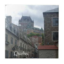 Azulejo De Cerâmica Distrito histórico na cidade de Quebec